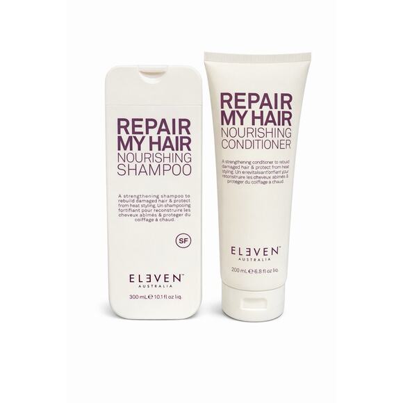 Eleven Australia Other - Eleven Australia Repair My Hair Nourishing Shampoo 10.1oz & Conditioner 6.8 oz